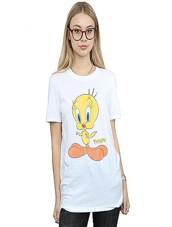 Looney Tunes - T-shirt TWEETY PIE DISTRESSED