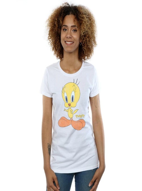 Looney Tunes - T-shirt TWEETY PIE DISTRESSED - Kiabi