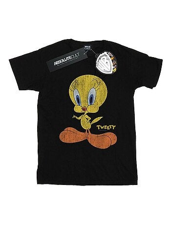 Looney Tunes - T-shirt TWEETY PIE DISTRESSED