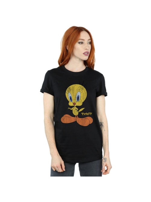 Looney Tunes - T-shirt TWEETY PIE DISTRESSED - Kiabi
