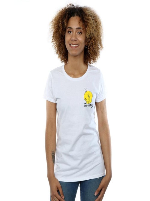 Looney Tunes - T-shirt TWEETY PIE HEAD - Kiabi