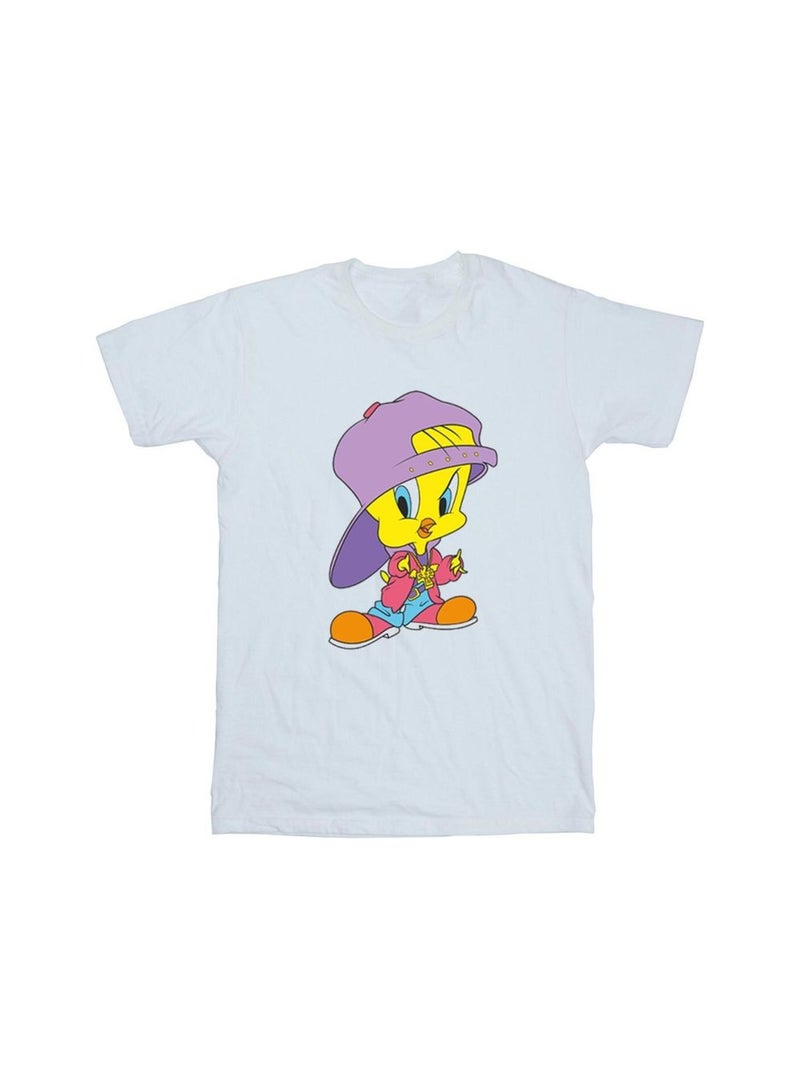 Looney Tunes - T-shirt TWEETY PIE HIP HOP Blanc - Kiabi