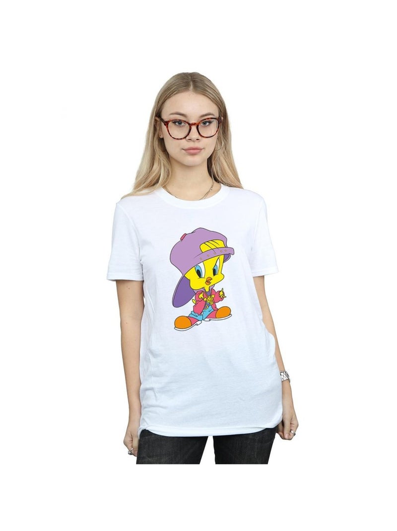 Looney Tunes - T-shirt TWEETY PIE HIP HOP Blanc - Kiabi