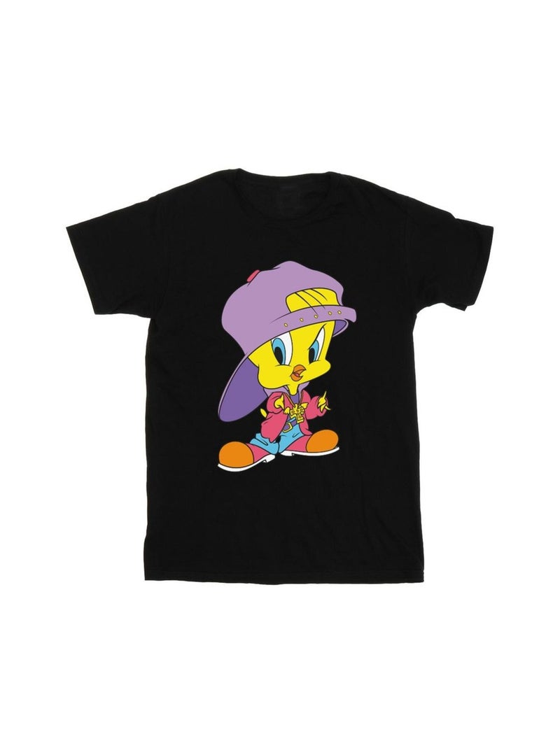 Looney Tunes - T-shirt TWEETY PIE HIP HOP Noir - Kiabi