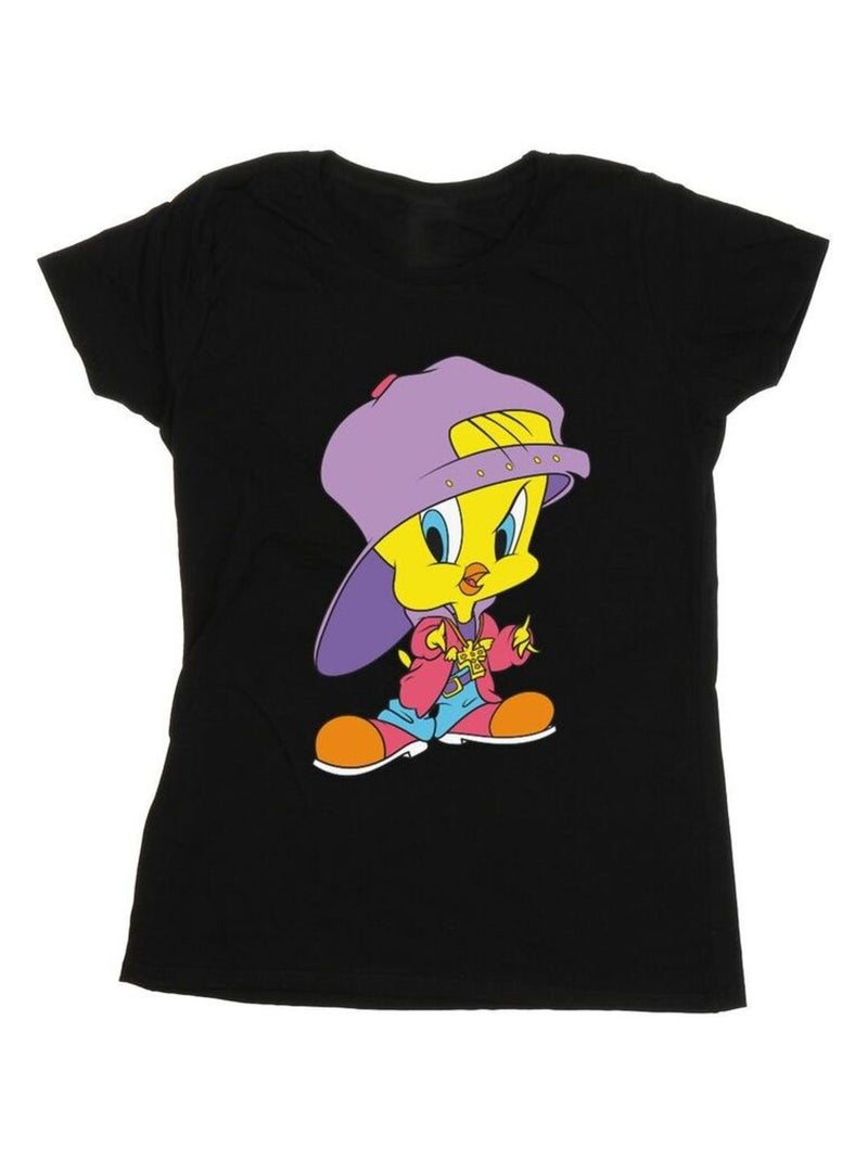 Looney Tunes - T-shirt TWEETY PIE HIP HOP Noir - Kiabi