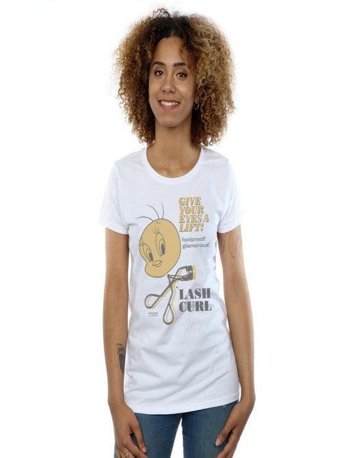 Looney Tunes - T-shirt TWEETY PIE LASH CURL - Kiabi