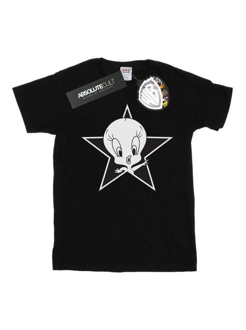 Looney Tunes - T-shirt TWEETY PIE MONO STAR - Kiabi