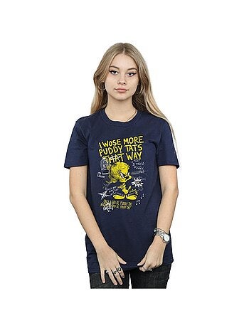 Looney Tunes - T-shirt TWEETY PIE MORE PUDDY TATS