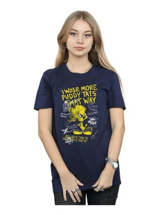 Looney Tunes - T-shirt TWEETY PIE MORE PUDDY TATS