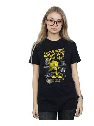 Looney Tunes - T-shirt TWEETY PIE MORE PUDDY TATS