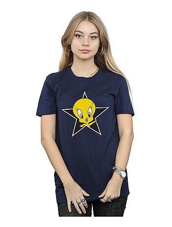 Looney Tunes - T-shirt TWEETY PIE STAR