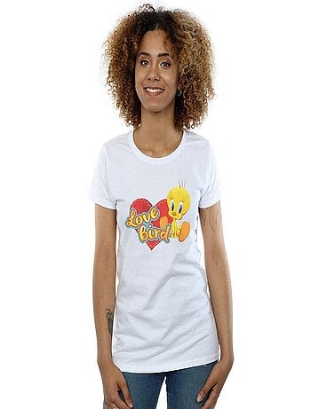 Looney Tunes - T-shirt TWEETY PIE VALENTINE'S DAY LOVE BIRD