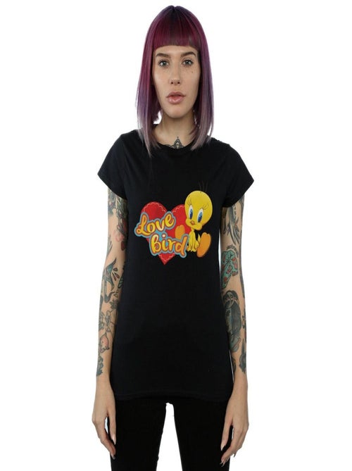 Looney Tunes - T-shirt TWEETY PIE VALENTINE'S DAY LOVE BIRD - Kiabi