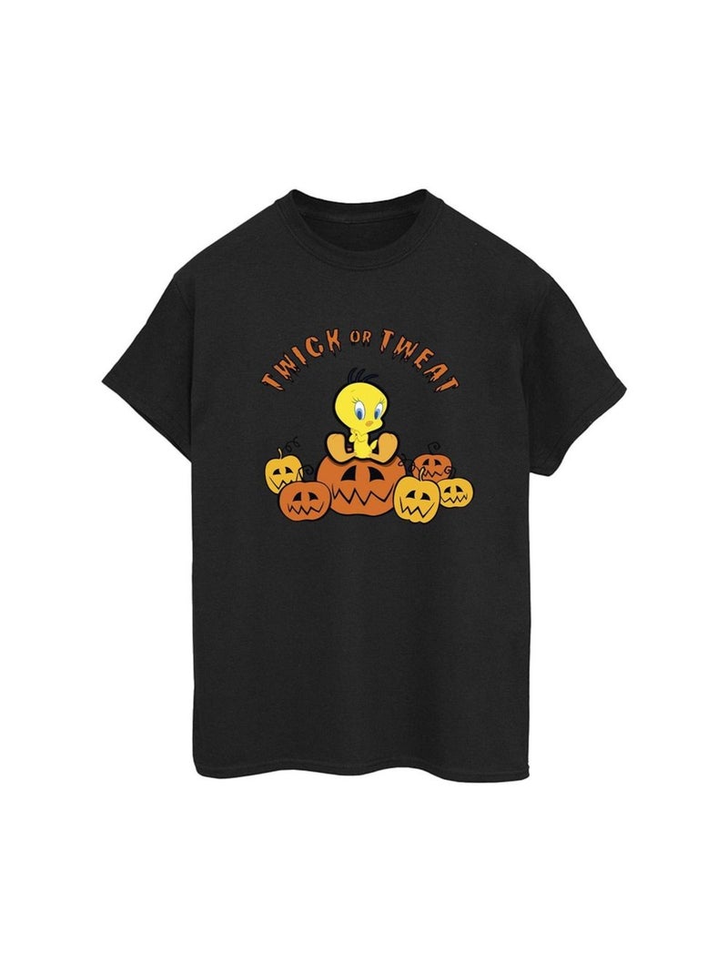 Looney Tunes - T-shirt TWICK OR TWEAT Noir - Kiabi