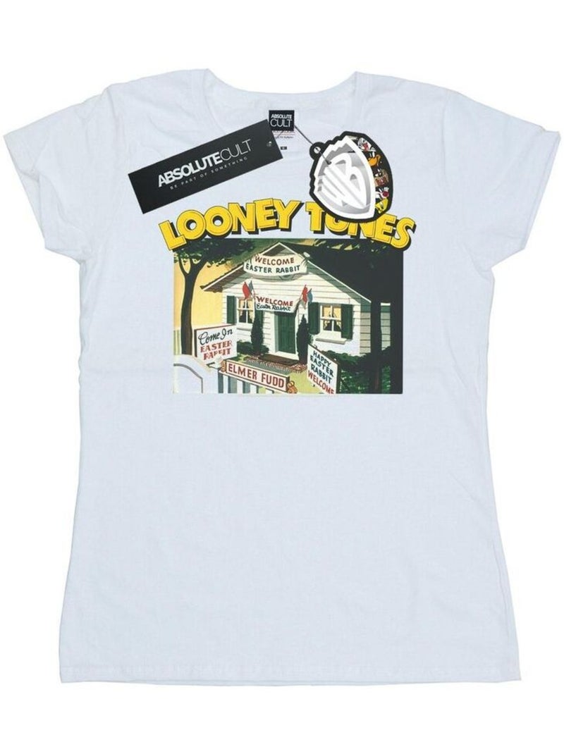 Looney Tunes - T-shirt WELCOME Blanc - Kiabi