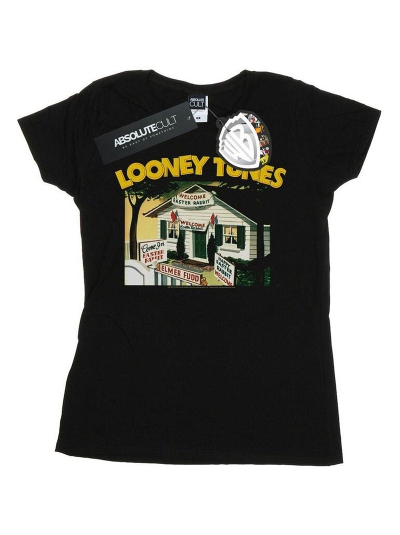 Looney Tunes - T-shirt WELCOME Noir - Kiabi