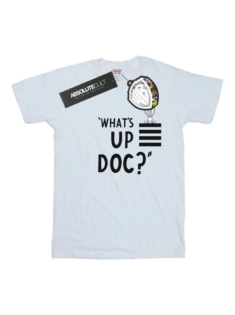 Looney Tunes - T-shirt WHAT'S UP DOC Blanc - Kiabi