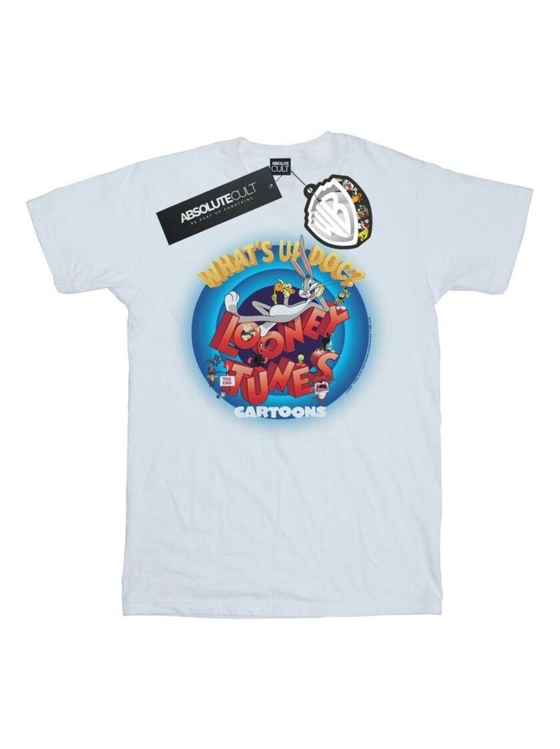 Looney Tunes - T-shirt WHAT'S UP DOC Blanc - Kiabi