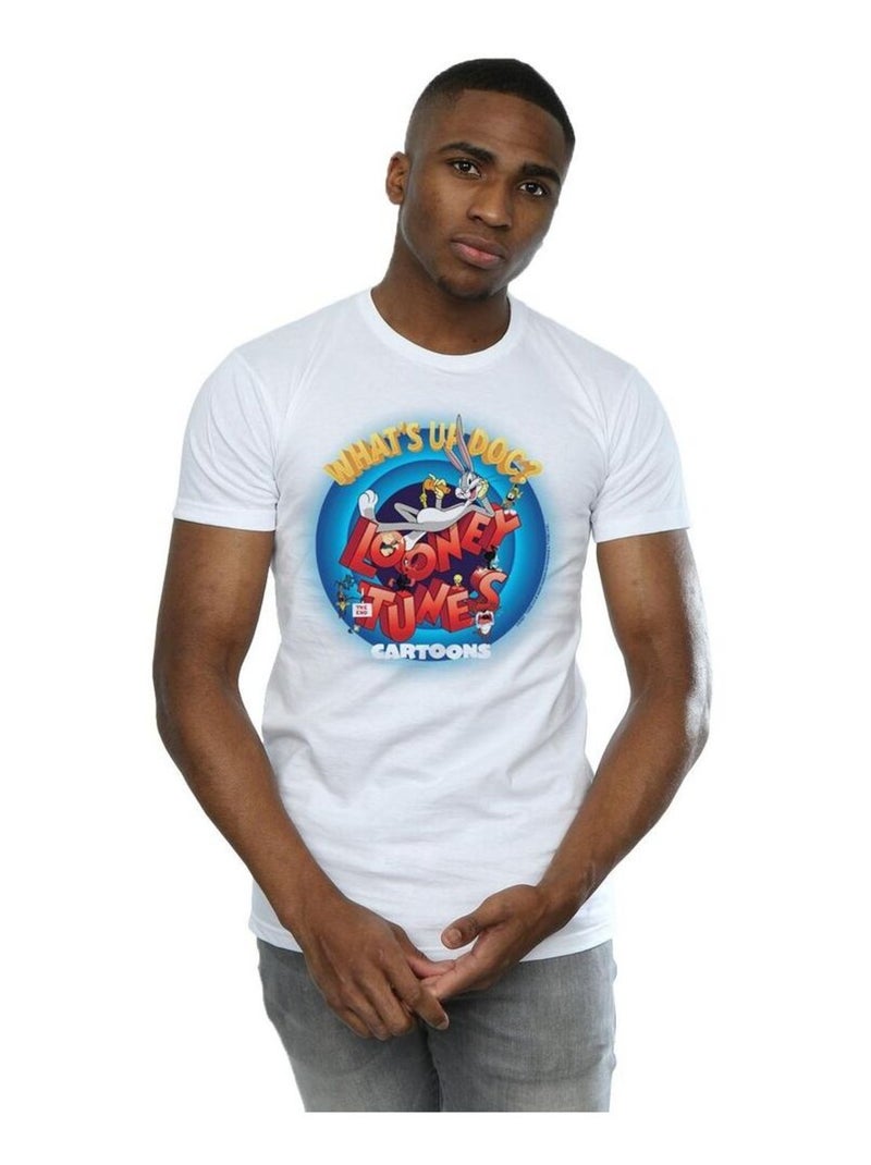 Looney Tunes - T-shirt WHAT'S UP DOC Blanc - Kiabi