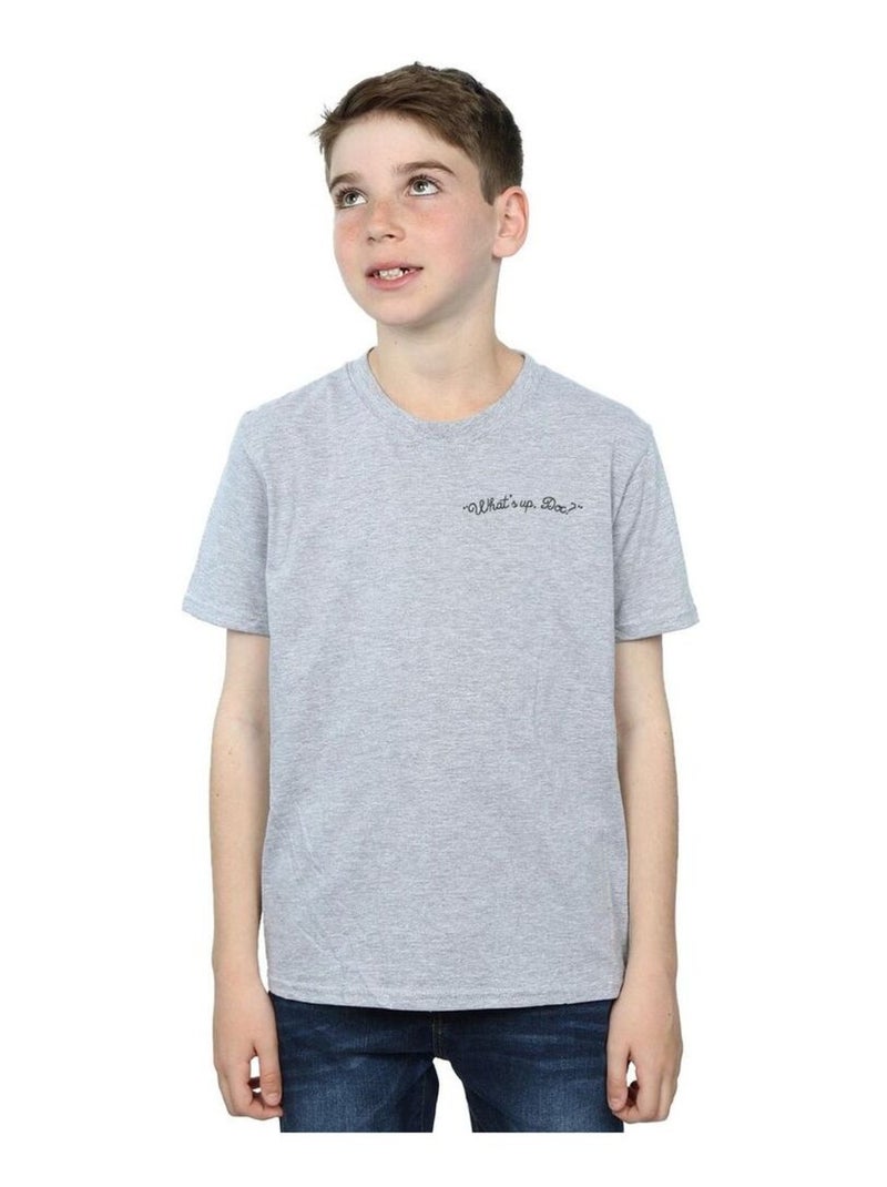 Looney Tunes - T-shirt WHAT'S UP DOC Gris chiné - Kiabi