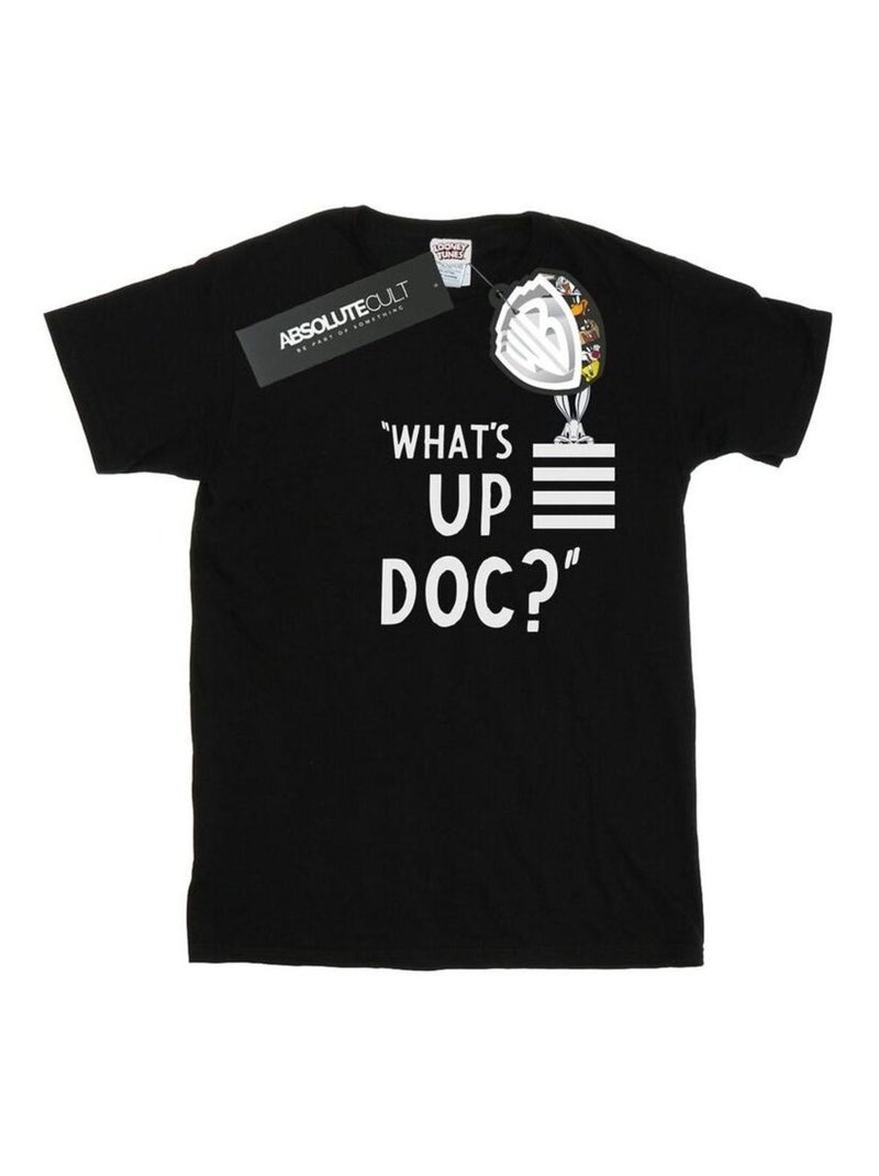 Looney Tunes - T-shirt WHAT'S UP DOC Noir - Kiabi