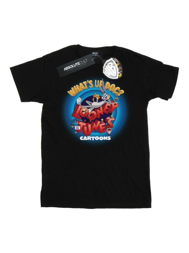 Looney Tunes - T-shirt WHAT'S UP DOC Noir - Kiabi