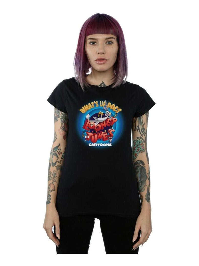 Looney Tunes - T-shirt WHAT'S UP DOC Noir - Kiabi