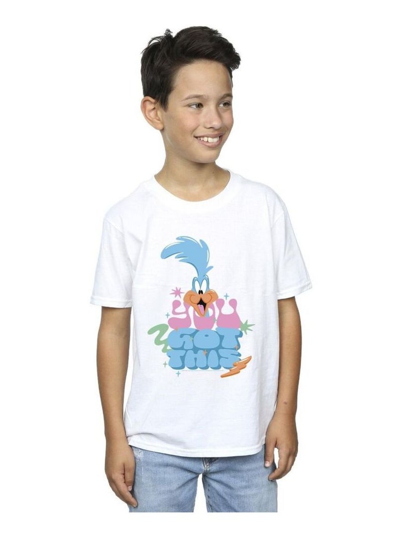 Looney Tunes - T-shirt YOU GOT THIS Blanc - Kiabi