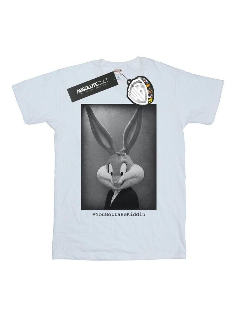 Looney Tunes - T-shirt YOUGOTTABEKIDDIN Blanc - Kiabi