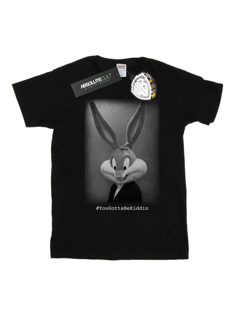 Looney Tunes - T-shirt YOUGOTTABEKIDDIN Noir - Kiabi