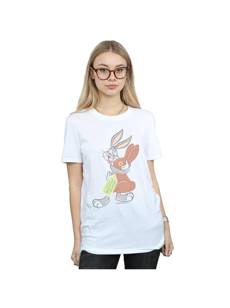 Looney Tunes - T-shirt YUMMY EASTER Blanc - Kiabi