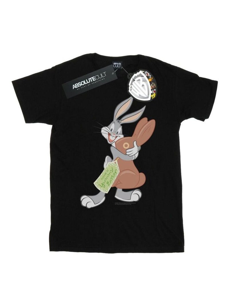 Looney Tunes - T-shirt YUMMY EASTER Noir - Kiabi