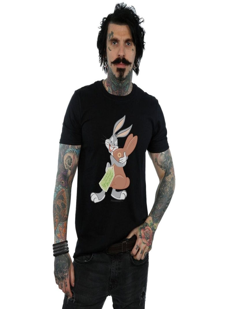 Looney Tunes - T-shirt YUMMY EASTER Noir - Kiabi