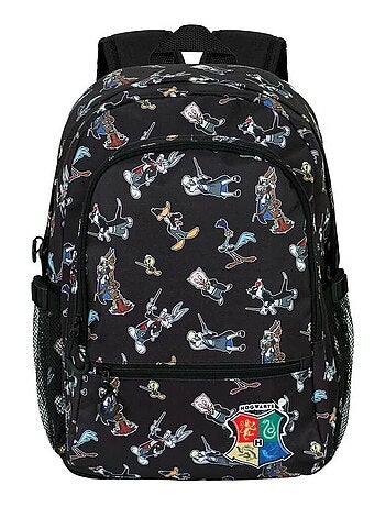 Looney Tunes Harry Tunes Sac à dos Fight FAN 2.0, Noir
