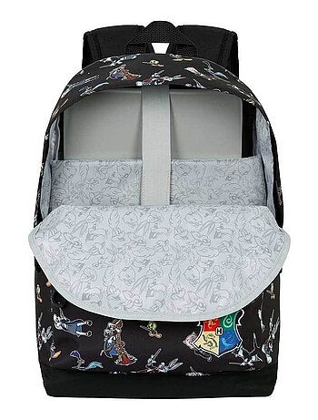 Looney Tunes Harry Tunes Sac à dos HS FAN 2.0, Noir