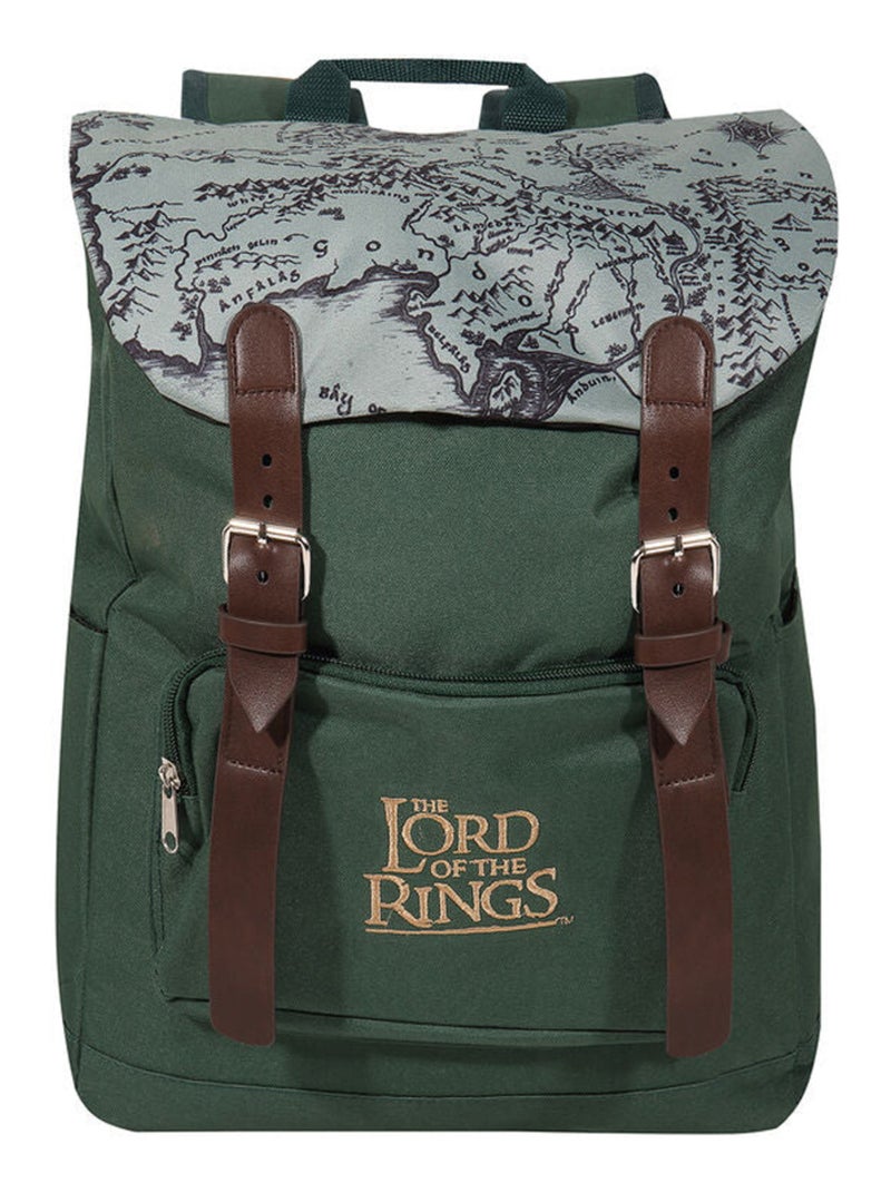 Lord Of The Rings - Sac à dos MIDDLE EARTH Vert - Kiabi