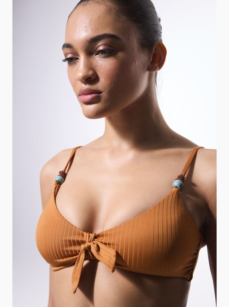 Lori haut de bikini triangle penti Camel - Kiabi