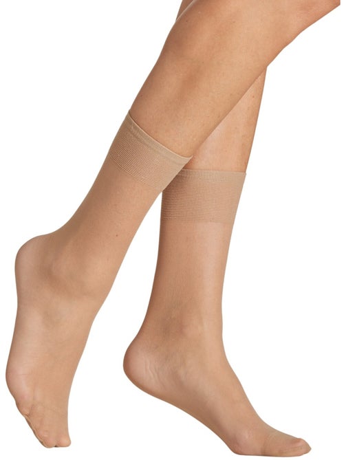 Lot 10 paires mi-chausettes préformées - DAXON - Kiabi