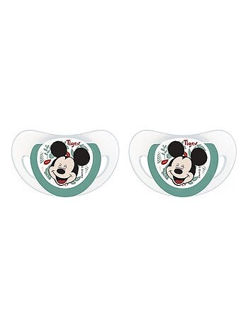 Lot de 3 biberons 3 vitesses col large poignées 300ml +6M lait infantile  Minnie Tigex - Transparent - Kiabi - 23.99€