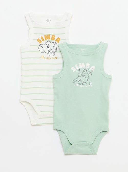 Lot 2 bodies débardeurs 'Disney' - Kiabi