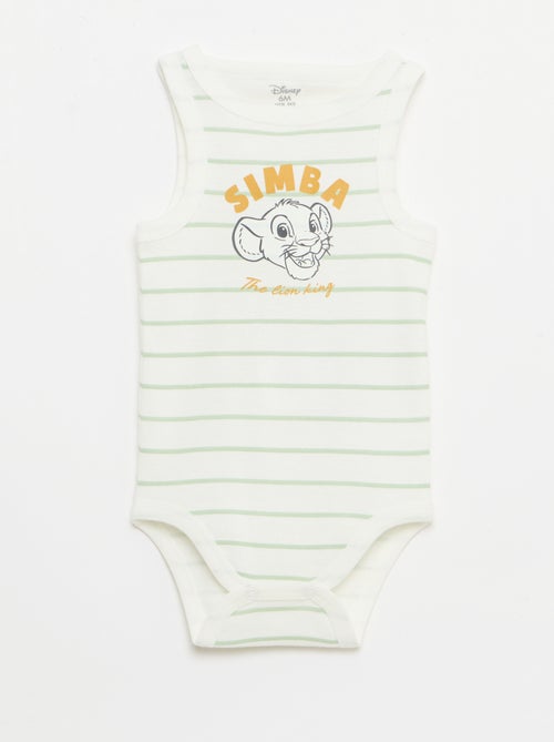 Lot 2 bodies débardeurs 'Disney' - Kiabi