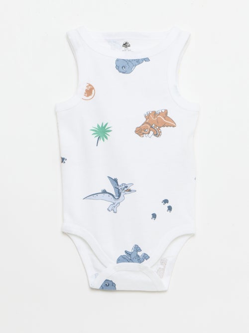 Lot 2 bodies débardeurs 'Jurassic World' - Kiabi