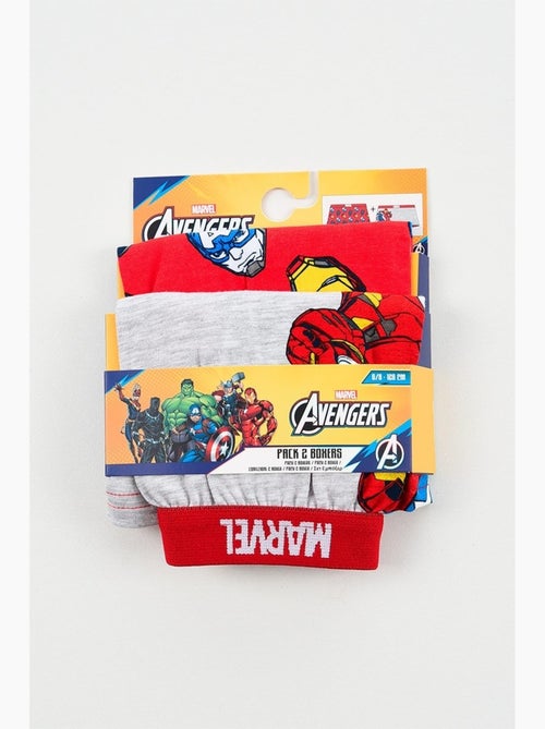 Lot 2 boxers avengers| licence officielle - Kiabi Lot 2 boxers avengers| licence officielle - Kiabi