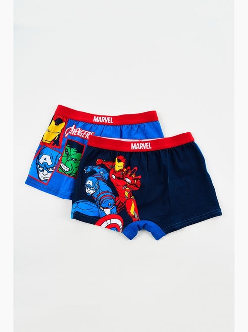 Lot 2 boxers avengers| licence officielle - Kiabi