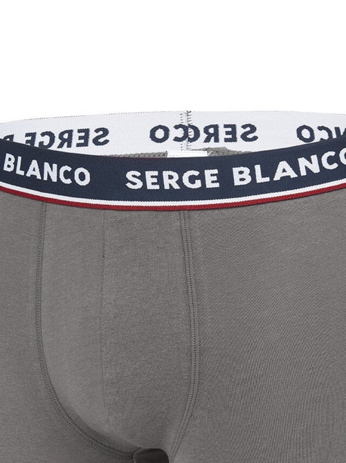 Lot 2 boxers coton homme French Serge Blanco - Kiabi