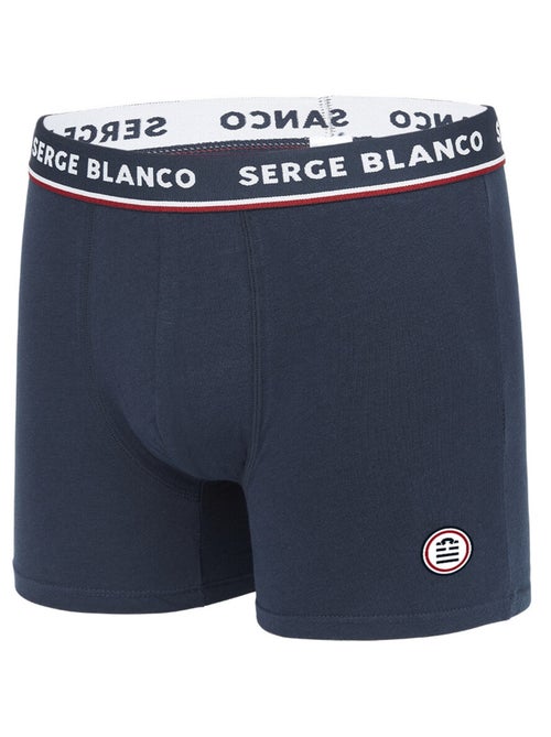 Lot 2 boxers coton homme French Serge Blanco - Kiabi