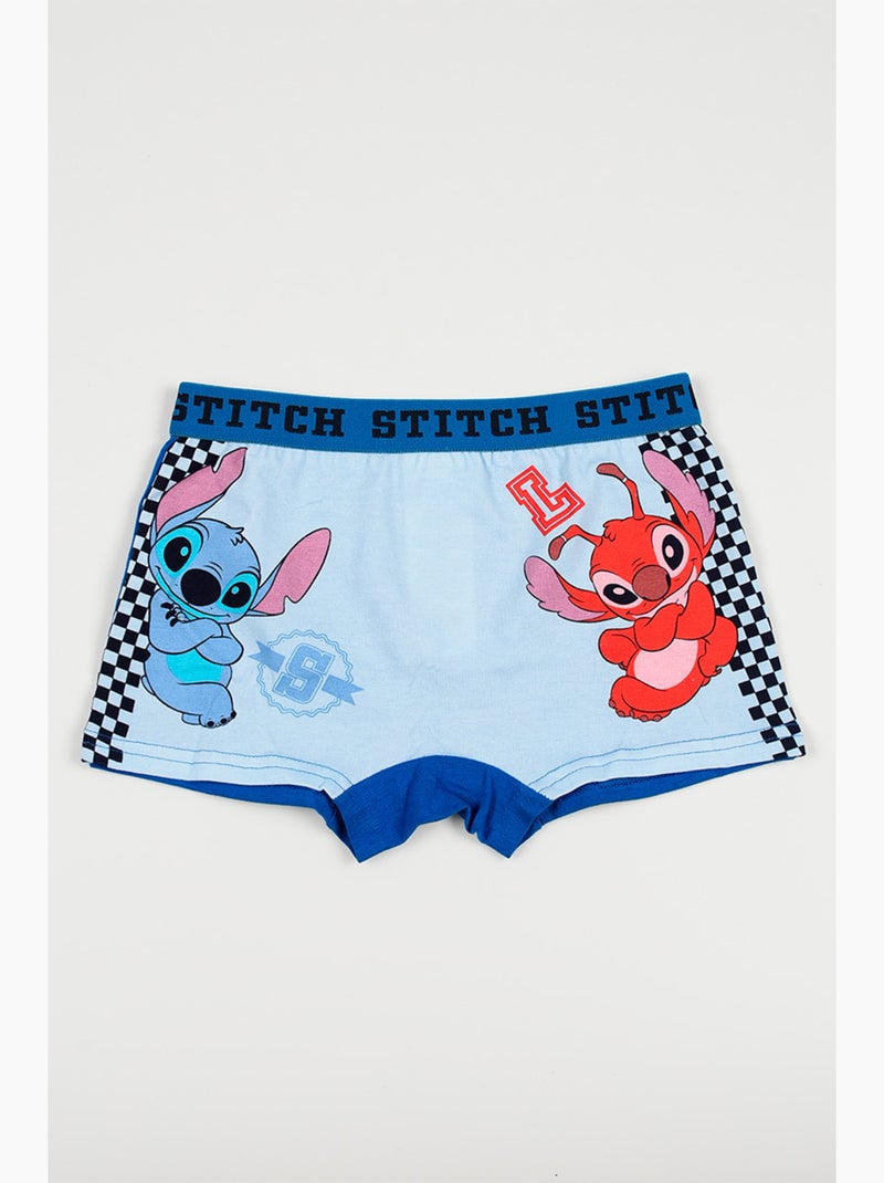 Lot 2 Boxers Lilo & Stitch  | Licence Officielle Bleu - Kiabi