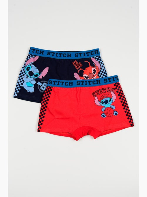 Lot 2 Boxers Lilo & Stitch Multicolore| Licence Officielle - Kiabi