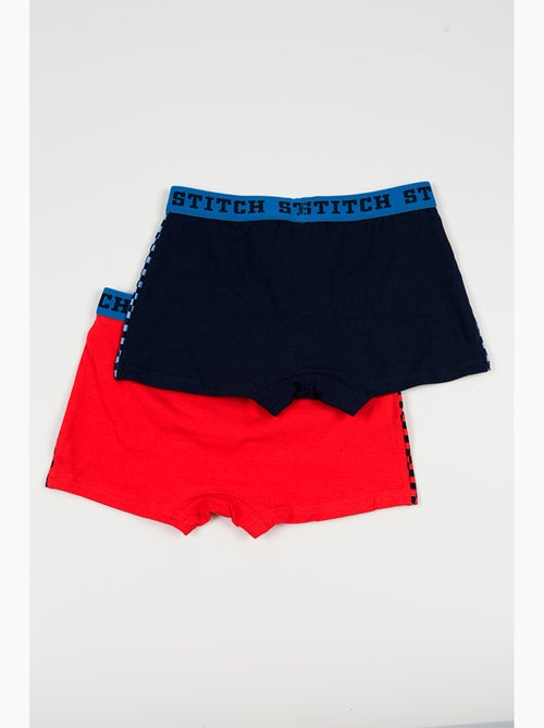 Lot 2 Boxers Lilo & Stitch Multicolore| Licence Officielle - Kiabi