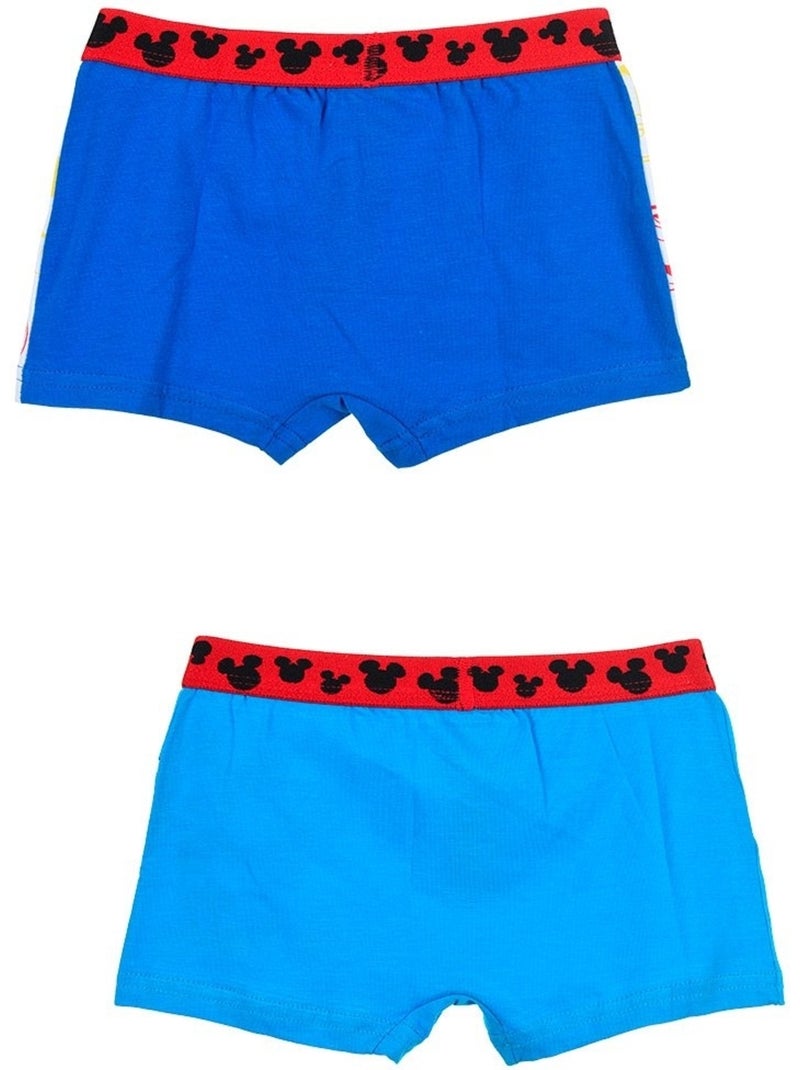 Lot 2 boxers mickey mouse| licence officielle Multicolore - Kiabi